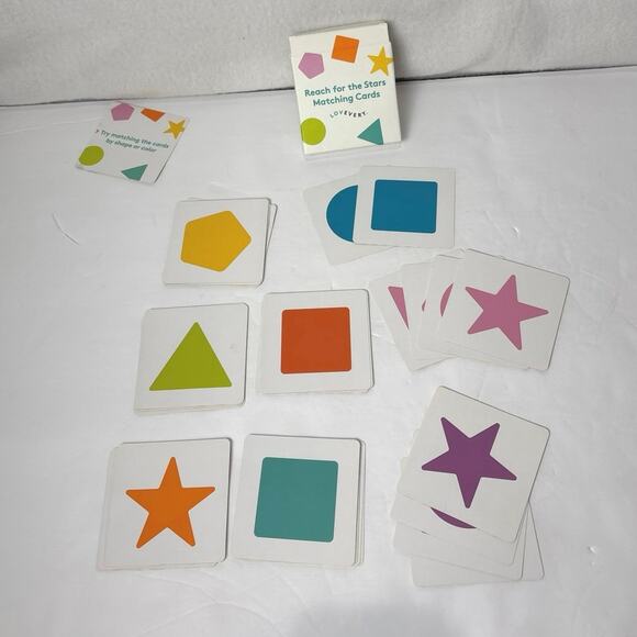 Lovevery Free Spirit Play Kit 34-36Mo Reach for the Stars Matching Cards Game - Picture 3 of 3